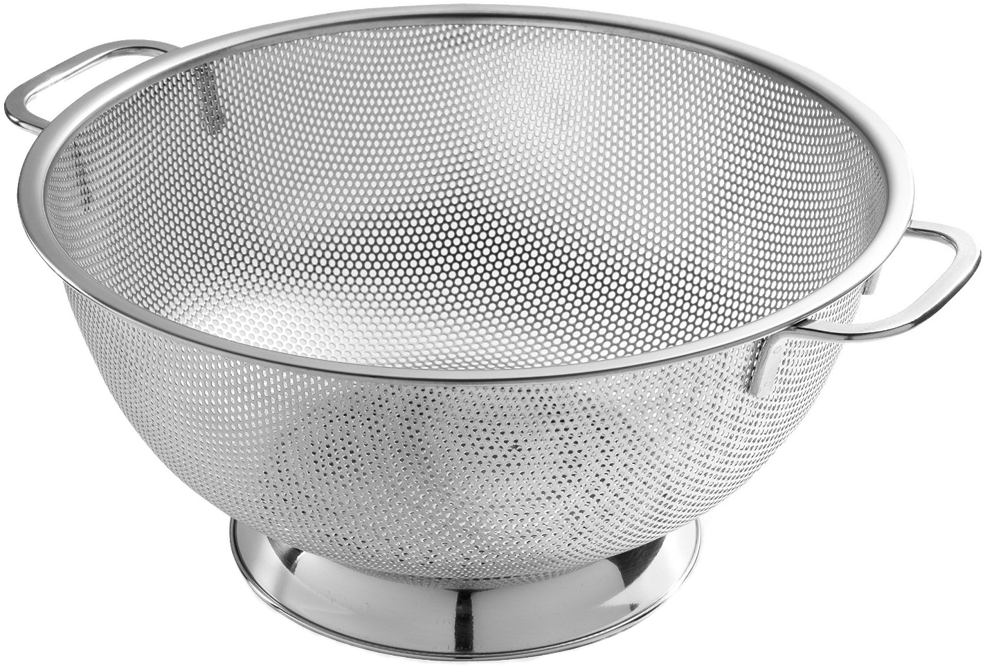 Colander - Bellemain Micro-perforated Stainless Steel 5-quart (1500x1247), Png Download