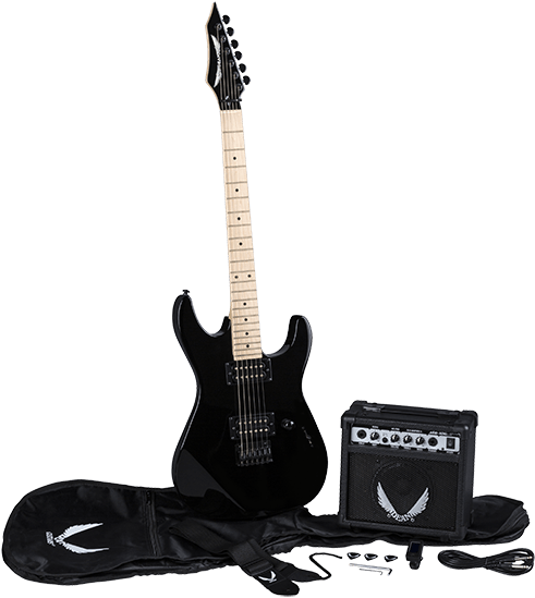 Dean Guitars Image - Dean Guitars Dean Czonecbkpk Solid-body Electric Guitar (1600x560), Png Download