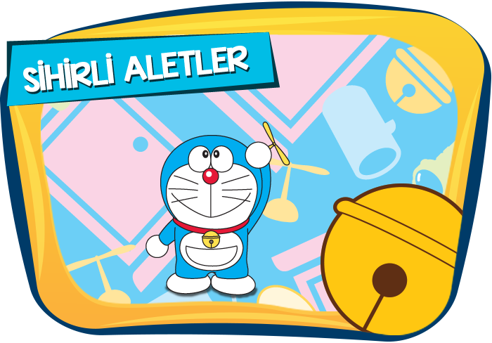 Doraemon Sihirli Aletleri - Read & Write Capital & Small Abc (700x488), Png Download