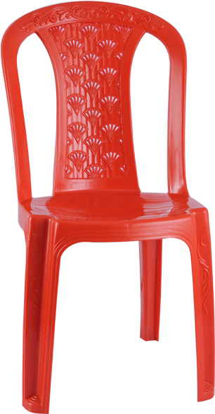 Slim Chair - Rfl Plastic Chair Png (500x600), Png Download