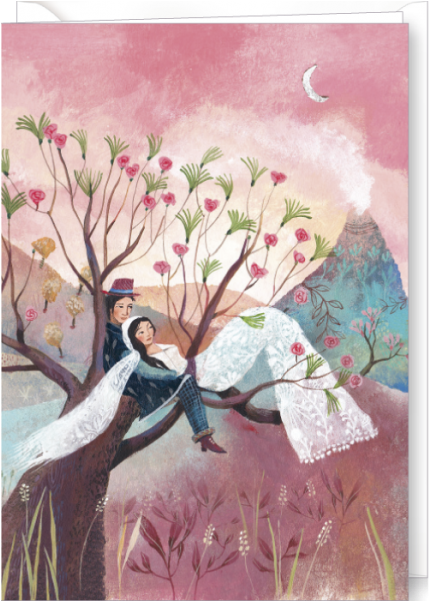 Greeting Cards 12 X 17cm - Carte Postale Izou (600x600), Png Download