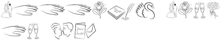 Foundries - Wedding Wishes (776x176), Png Download