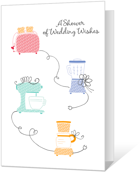 Shower Of Wishes - Bridal Shower (950x760), Png Download