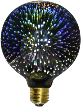 3d Globe 5" X 6" - Compact Fluorescent Lamp (320x480), Png Download