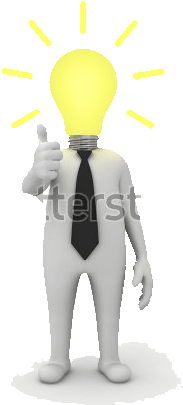 3d Man Bolb Test - Businessperson (450x470), Png Download