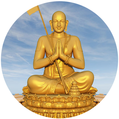About Ramanujacharya - Statue Of Ramanujacharya (400x400), Png Download