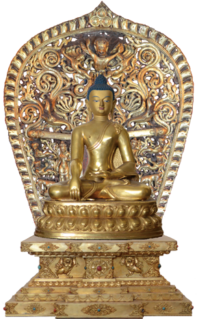 The Centerpiece Of This Magnificent New Building Will - Gautama Buddha (291x472), Png Download
