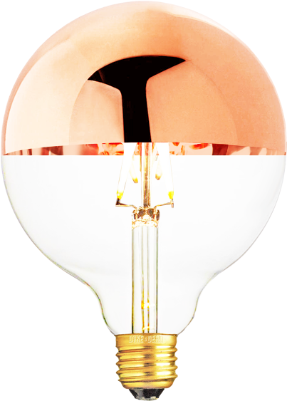 Sunlite 60w 120v Globe G40 Silver Bowl Incandescent - Incandescent Light Bulb (600x600), Png Download