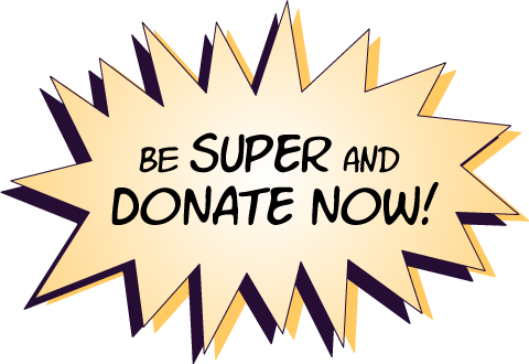 Be Super Donate Now - Donation (480x330), Png Download