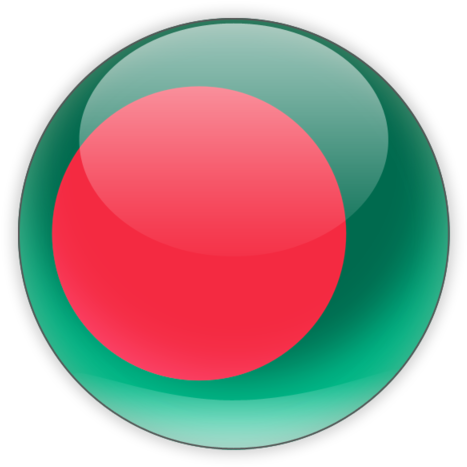 Bgnd - Bangladesh Flag Round Icon (640x480), Png Download