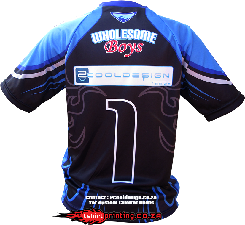 Sublimated Cricket Shirt - Cricket T Shirt Printing (900x821), Png Download