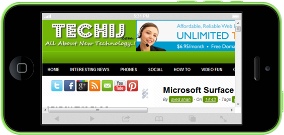 Mockuphone - Mobile Phone (600x292), Png Download