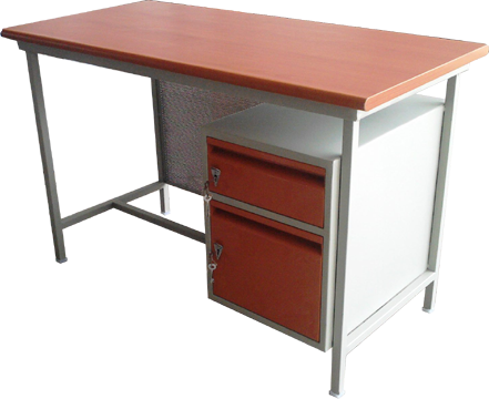 Steel Office Table - Chakri Industries (441x360), Png Download