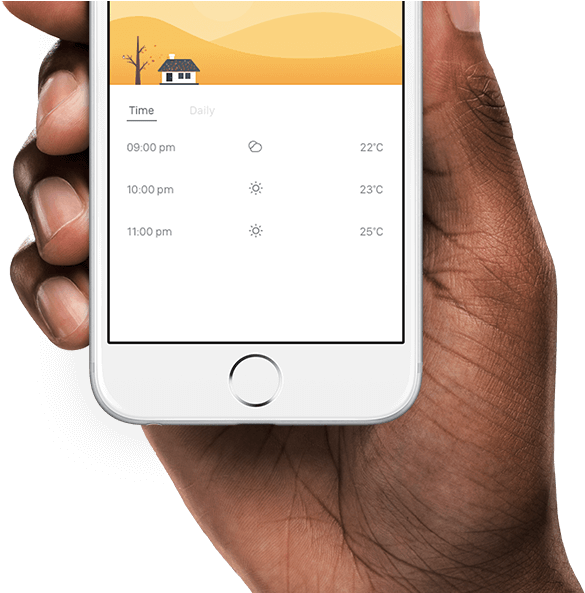 Hand-708x592 - Gif Of Using App (708x592), Png Download