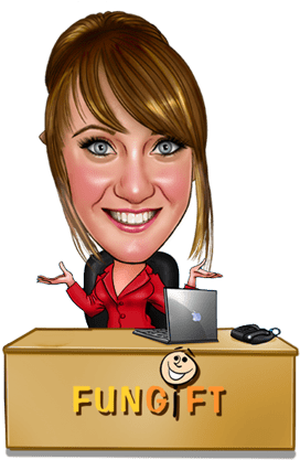 Custom Caricature From Photos, Caricature Kochi, Caricature - Caricature (300x428), Png Download