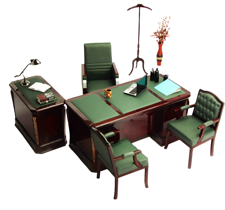 Classic-01 Executive Table - Executive Office Table Faisalabad (752x703), Png Download