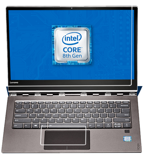 Open Lenovo Yoga Laptop - Samsung Galaxy Tab Pro S 12' W703 Wifi 128gb Black (524x550), Png Download