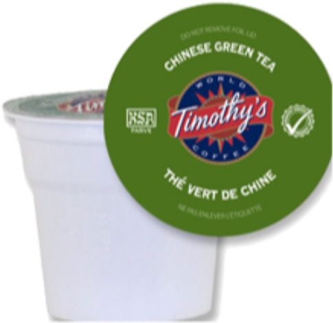 Timothy's Chinese Green Tea K-cup 24/box - Timothy's Lemon Blueberry Passion Tea K-cups - 24 Count, (850x850), Png Download