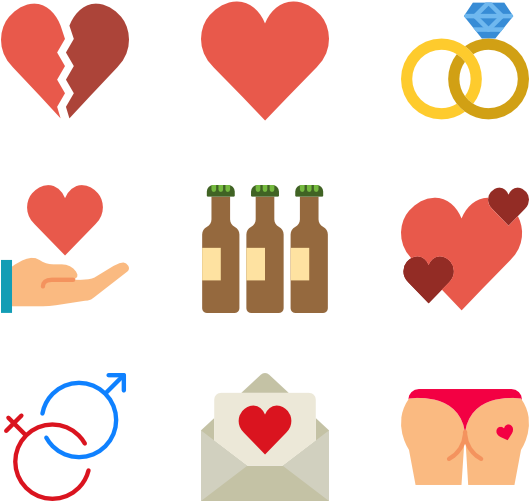Romance Lifestyle - Icons Lifestyle (600x564), Png Download