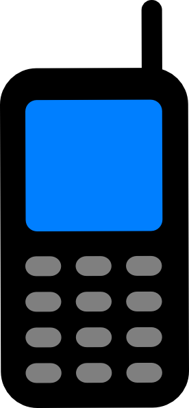 How To Set Use Cell Phone Clipart (276x596), Png Download