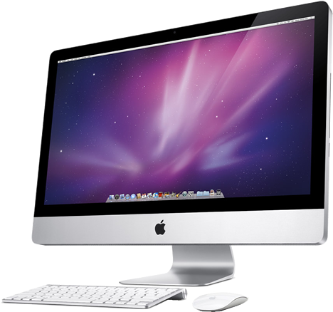 Apple Imac All In One Desktop Pc Computer - Imac 27 (500x461), Png Download