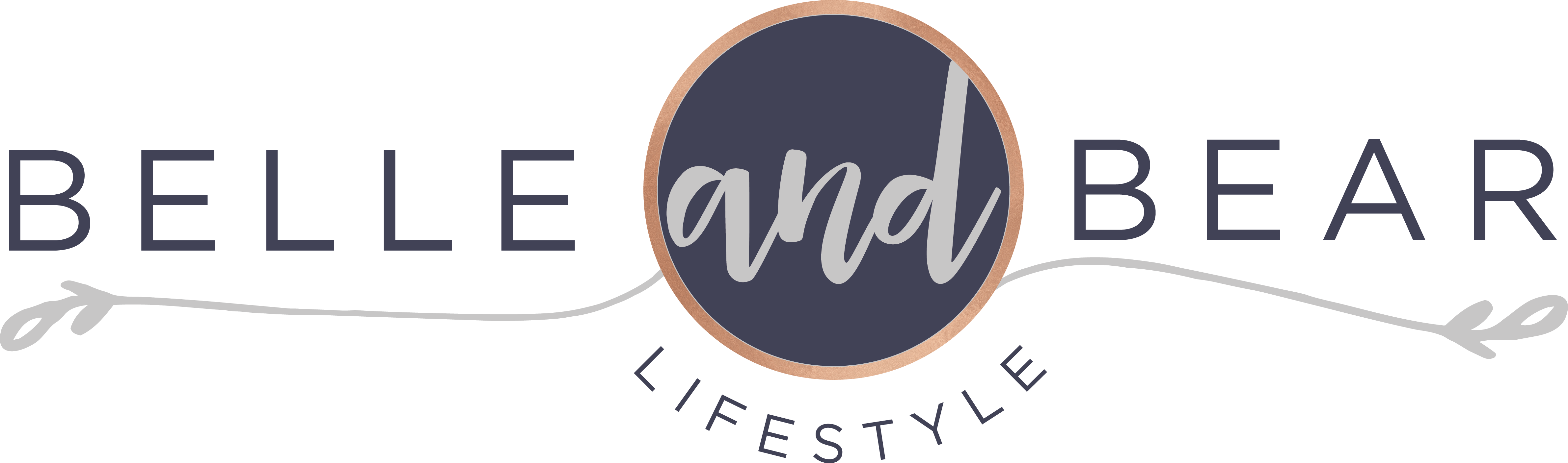 Belle And Bear Lifestyle Logo Final - Belle And Bear Lifestyle (4762x1408), Png Download