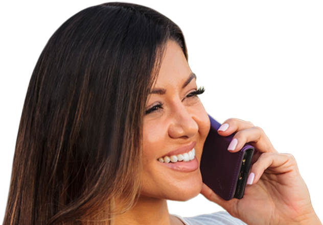 Stay Protected While Connected - Girl (646x444), Png Download