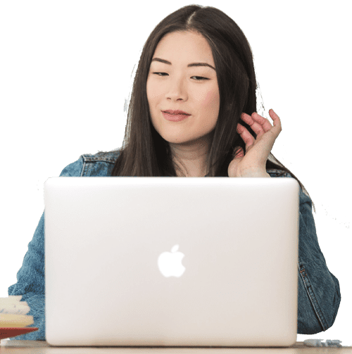 Girl - Netbook (500x503), Png Download