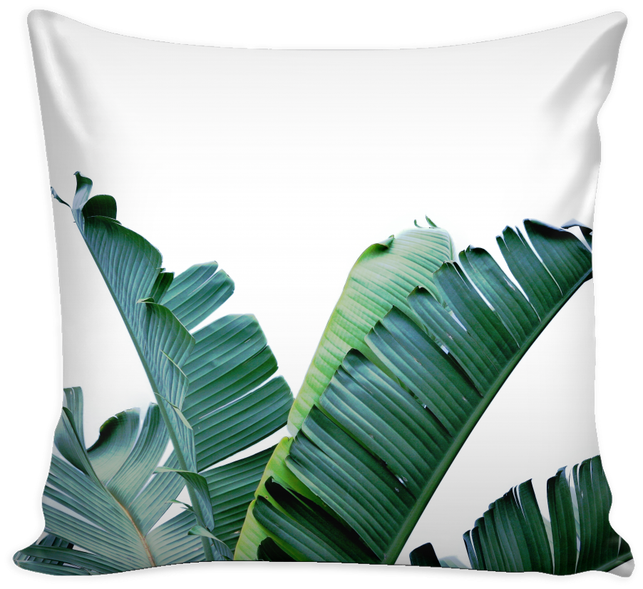 banana leaf pillow cover