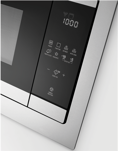 Emb2527ba Control 01 - Microwave Oven (800x500), Png Download