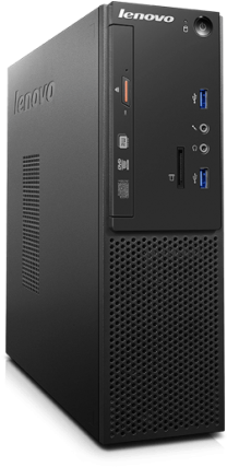 Lenovo Sff S510 Desktop Pc - Lenovo 10ky000dfr - S510 3.7ghz I3-6100 Sff Black Pc (600x426), Png Download