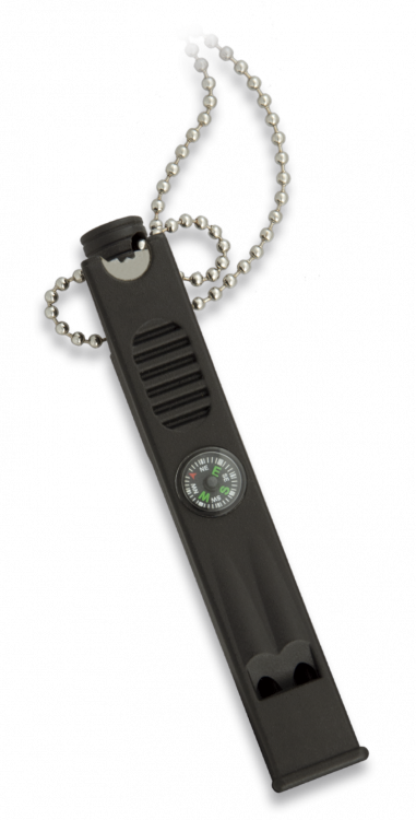 Fire Sparkle With Compass And Whistle Martinez Albainox - Whistle (381x750), Png Download