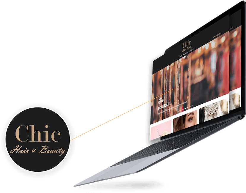 Web Design Estepona Chic Hair & Beauty - Chic Hair & Beauty (1000x786), Png Download