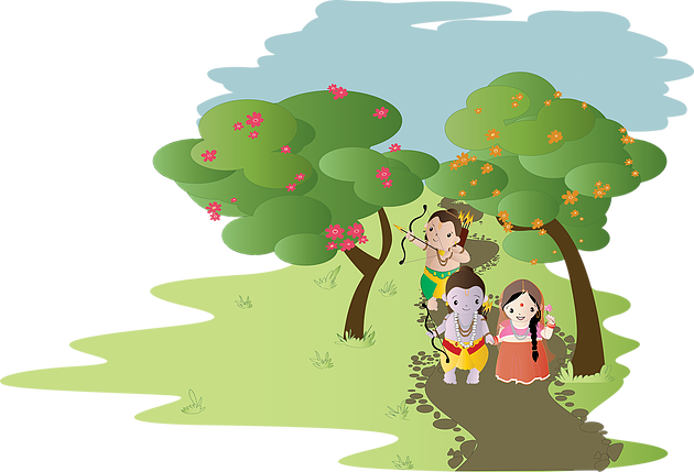 Ravana Clipart Diwali - Illustration (630x429), Png Download