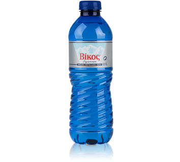 Vikos 0,5 L Blue - Νερο Βικοσ (353x523), Png Download