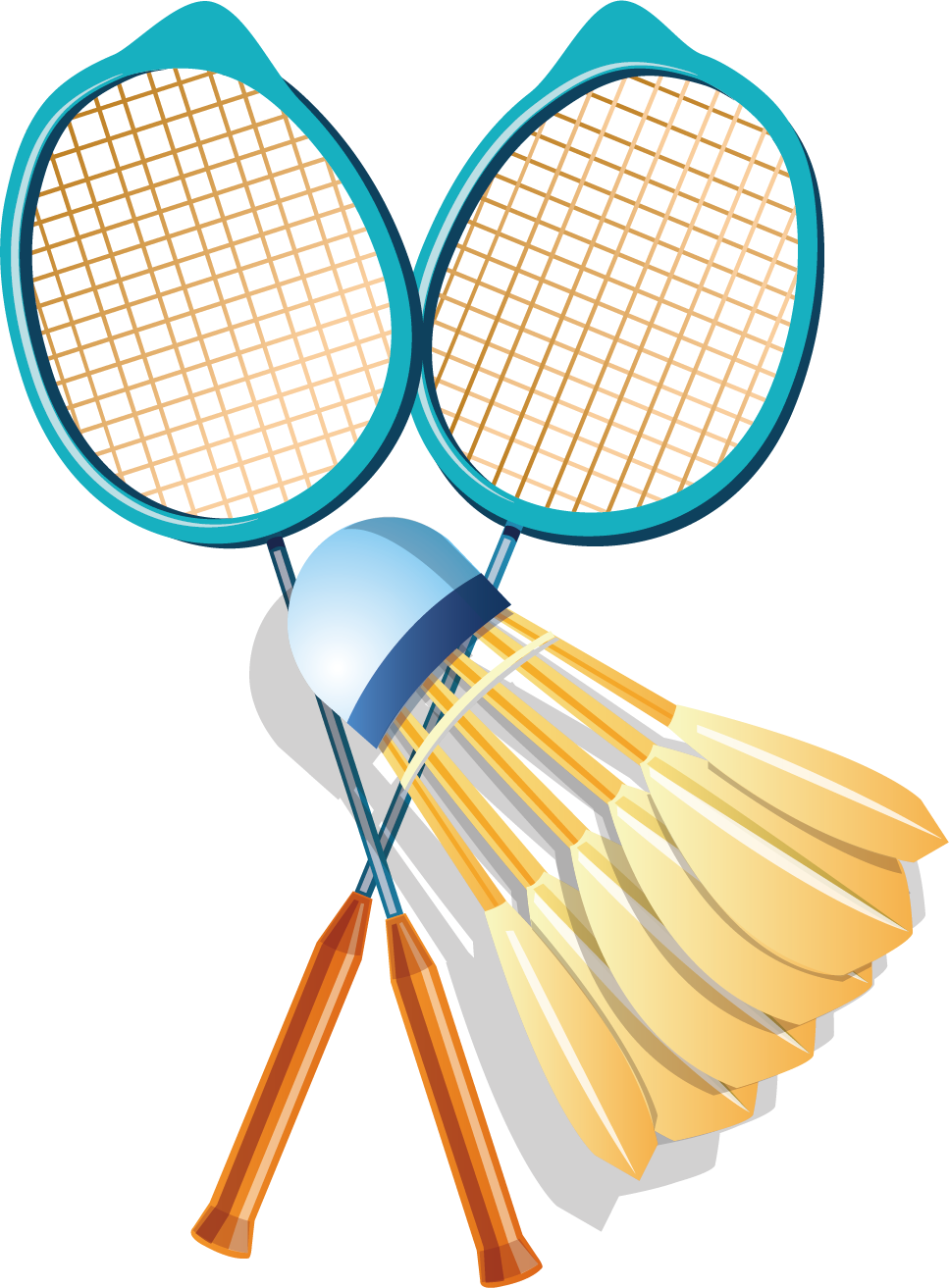 Badminton Clipart Jpeg - Badminton Clipart (967x1313), Png Download