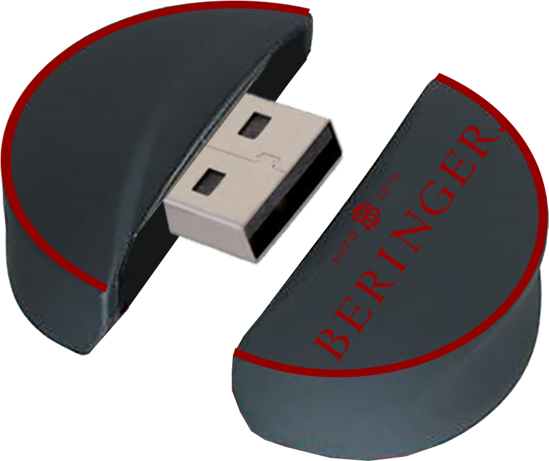 Custom Foil Usb - Usb (1138x1138), Png Download