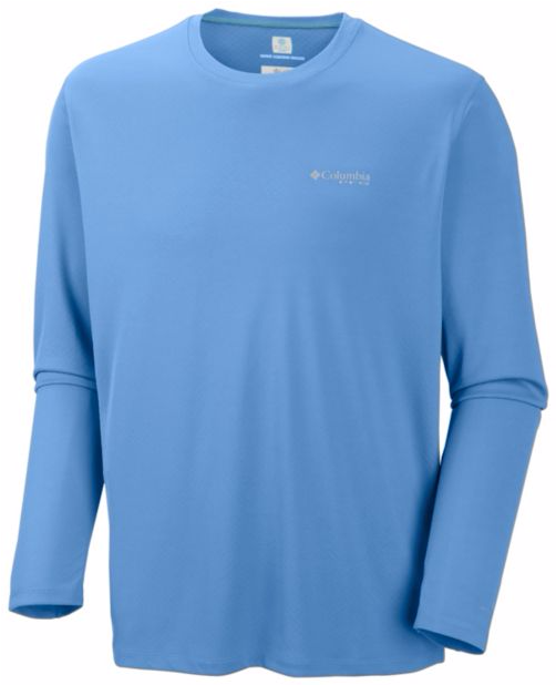 Columbia Men's Pfg Zero Rules Ls Shirt/white Cap - Columbia Men's Pfg Zero Rules Long Sleeve Shirt (720x617), Png Download