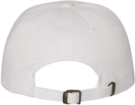 Fanti Focial White Cap - Yupoong 6245cm Adult Low-profile Cotton Twill Dad Cap (1116x906), Png Download