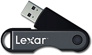 Lexar Jumpdrive Twistturn Usb Flash Drive - Lexar Jumpdrive Twistturn 8 Gb Flash Drive - Usb 2.0 (350x350), Png Download