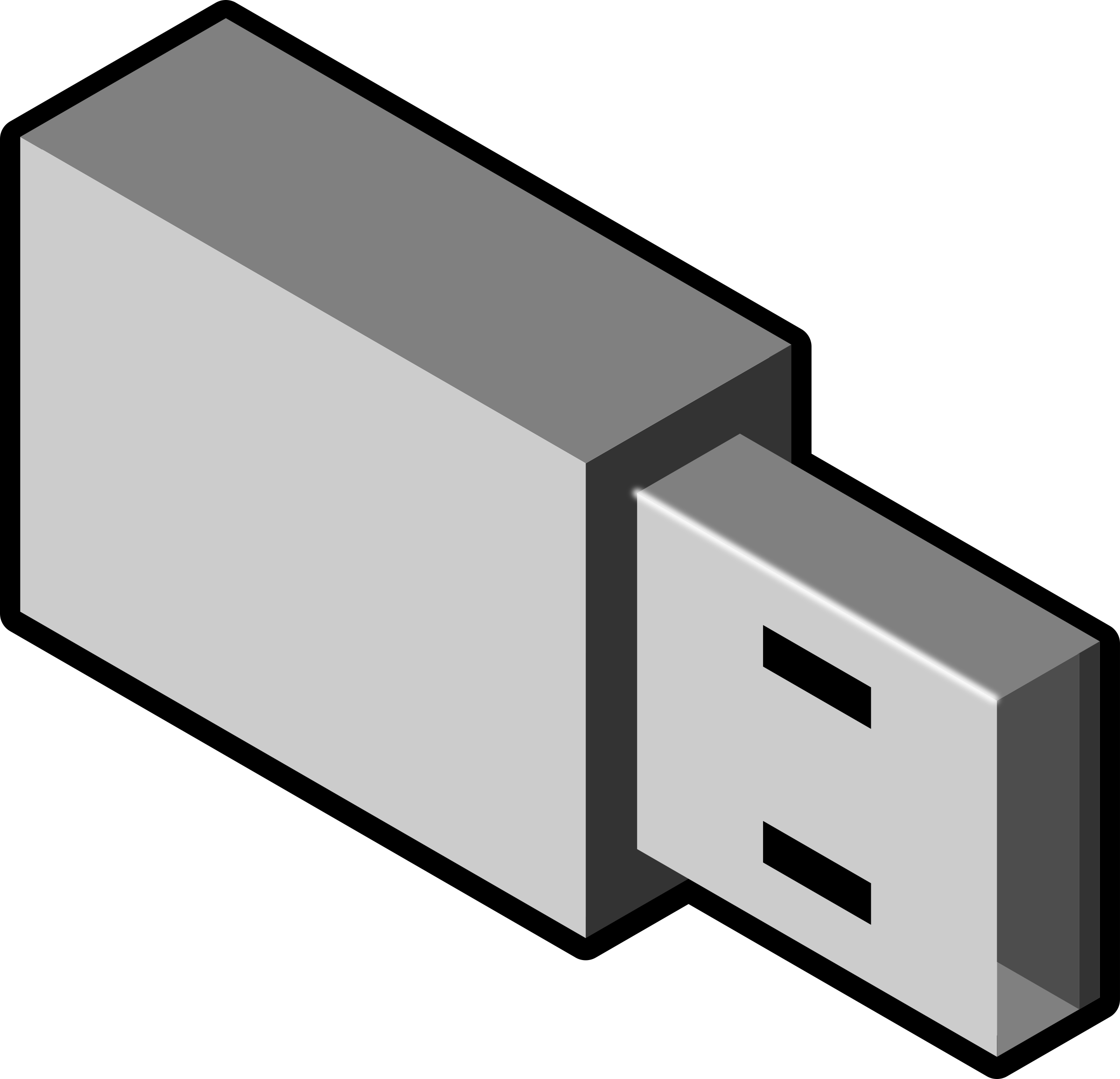 Big Image - Pen Drive Clipart (2400x2313), Png Download