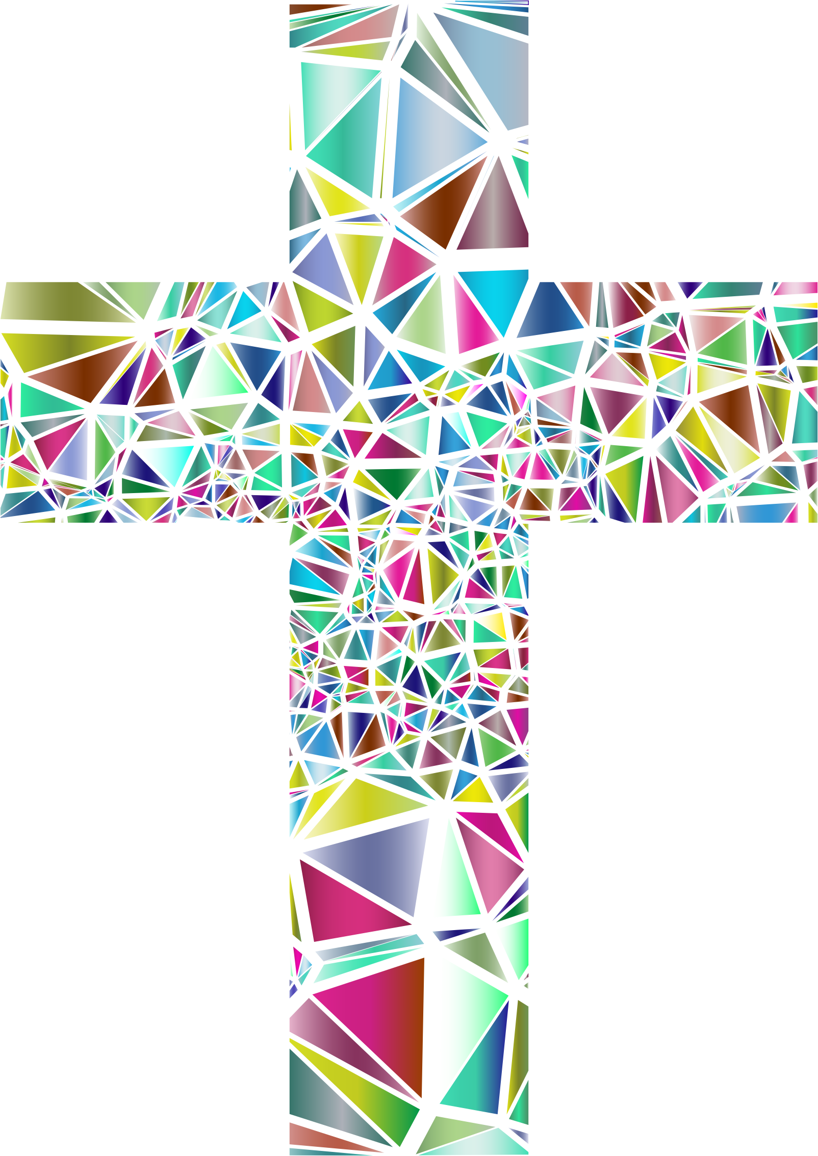 This Free Icons Png Design Of Low Poly Stained Glass (1604x2267), Png Download