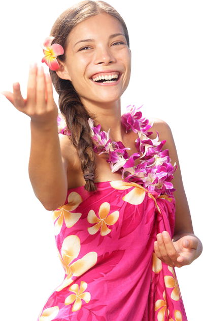 Welcome To Paradise - Hula (400x630), Png Download