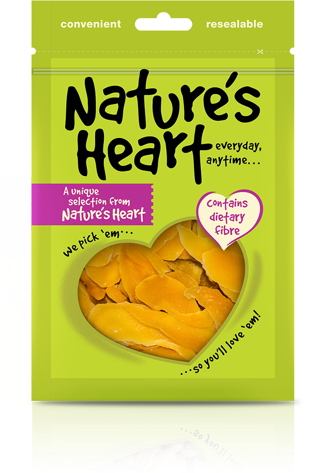 Dried Mangoes - Nature's Heart Chia Seeds (942x992), Png Download