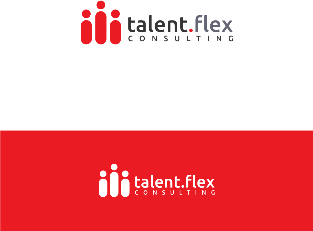 Logo Design By Keith Designs For Talent Flex Consulting - Design (1042x1055), Png Download