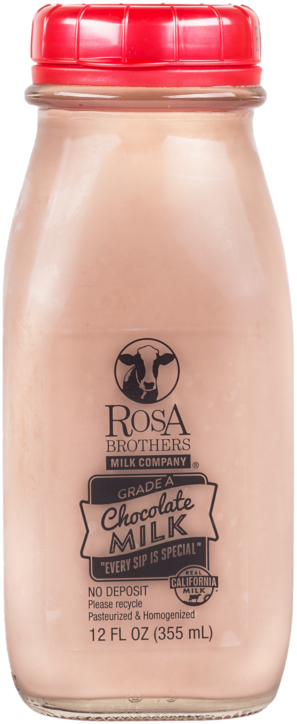 Whole Milk, Sugar, Cocoa Processed With Alkali, Cornstarch, - Rosa Brothers Milk, Root Beer - 1 Qt (1240x2631), Png Download