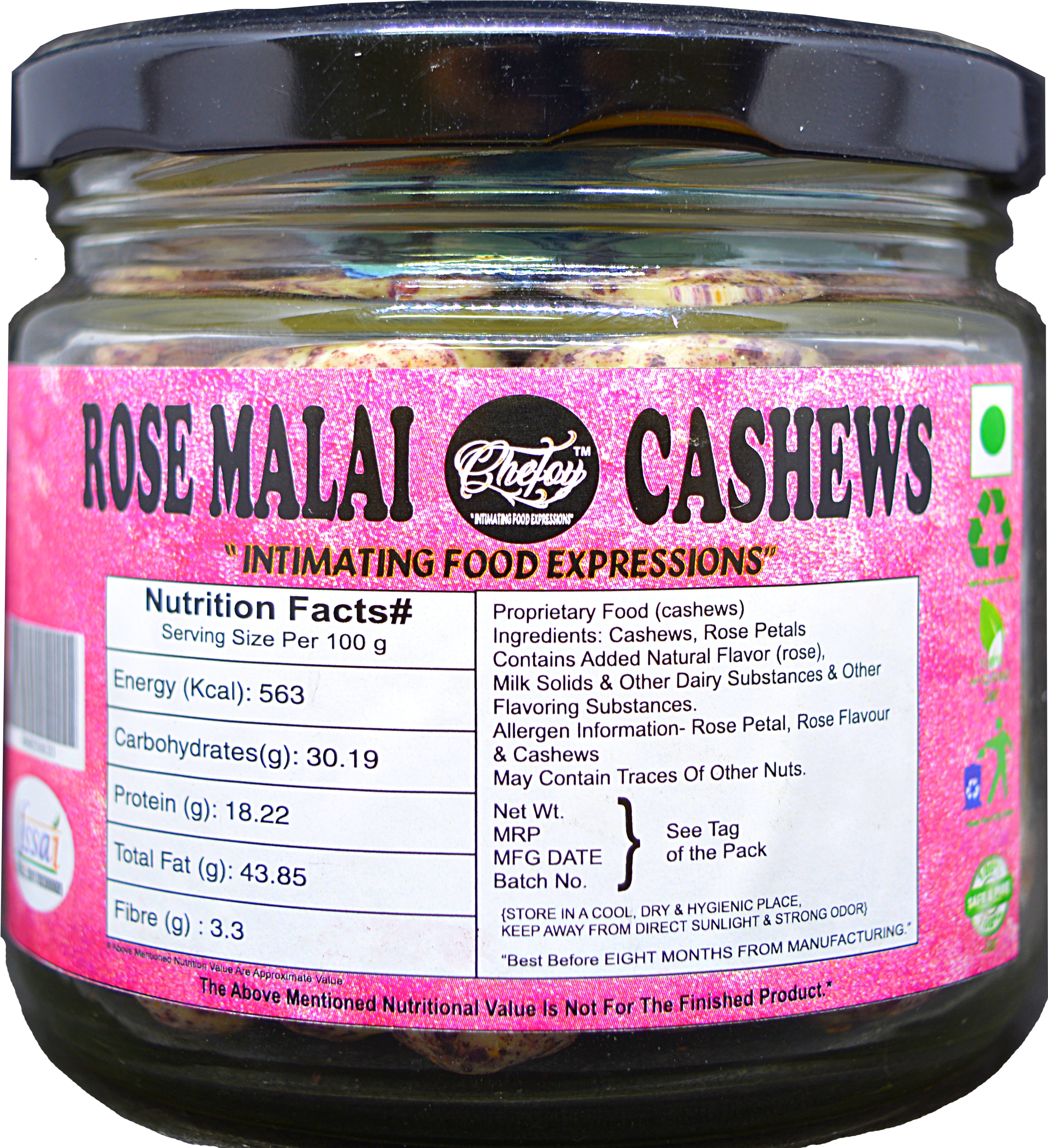 Rose Malai Cashew - Paste (6000x4000), Png Download