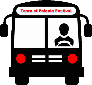 Taste Of Polonia Festival, Free Festival Parking, Free - Bus Icon (400x368), Png Download