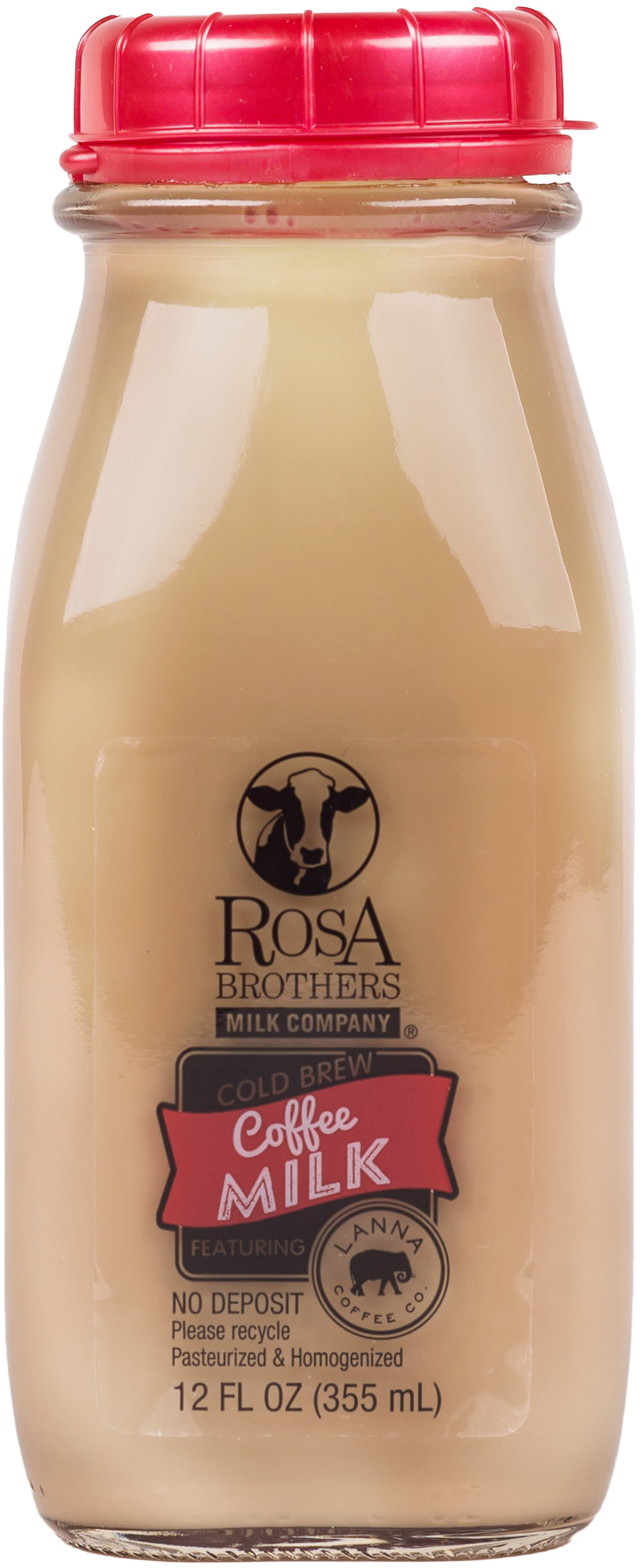 Whole Milk, Sugar, Cocoa Processed With Alkali, Cornstarch, - Rosa Brothers Milk, Root Beer - 1 Qt (1240x2631), Png Download