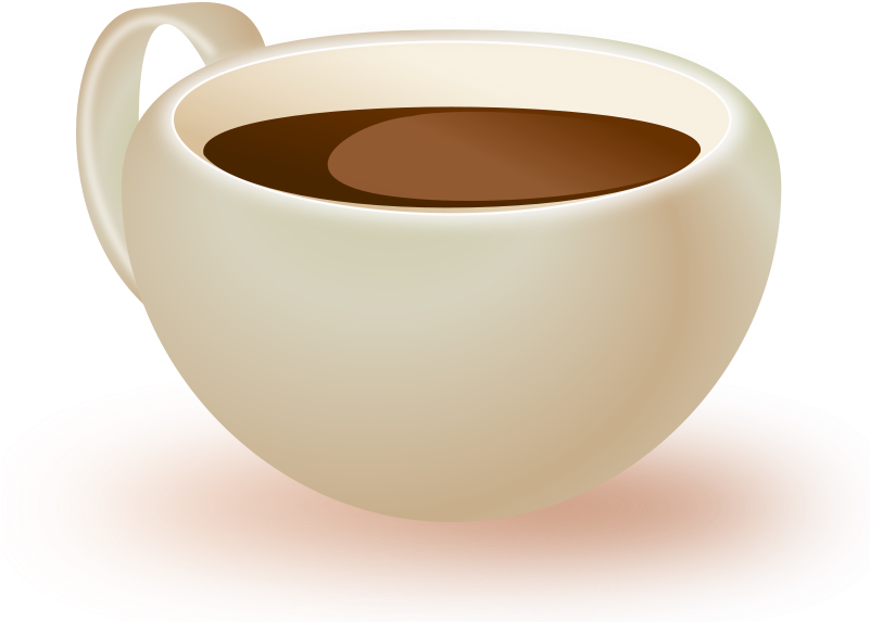 Paint Shop Pro Coffee Cup Tubes - Cup Of Coffee Clipart (500x391), Png Download